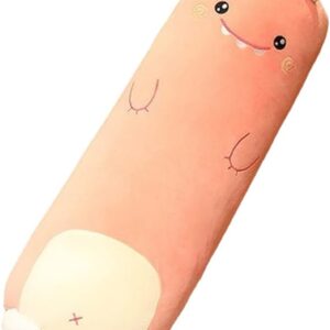 Long Plush Cute Body Pillows 27" Cuddle Stuffed Animal Shaped Bed Body Pillows Soft Cotton Plushies Doll Toy Gifts for Boys Girls Kids Adults (Dinosaurs, 27 Inch)