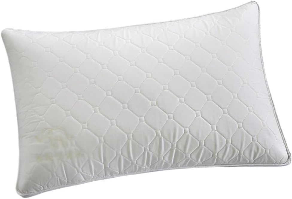 Latex Quilted Velvet Pillow Core Hotel Function Neck Protection